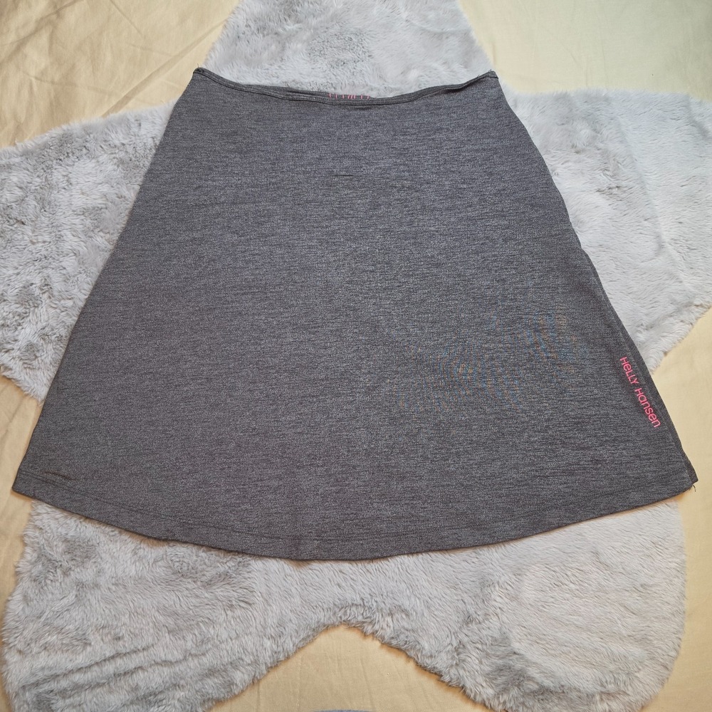 Helly Hansen Odin Sportswear Skort Gray Heathered Athletic Skirt Size Medium